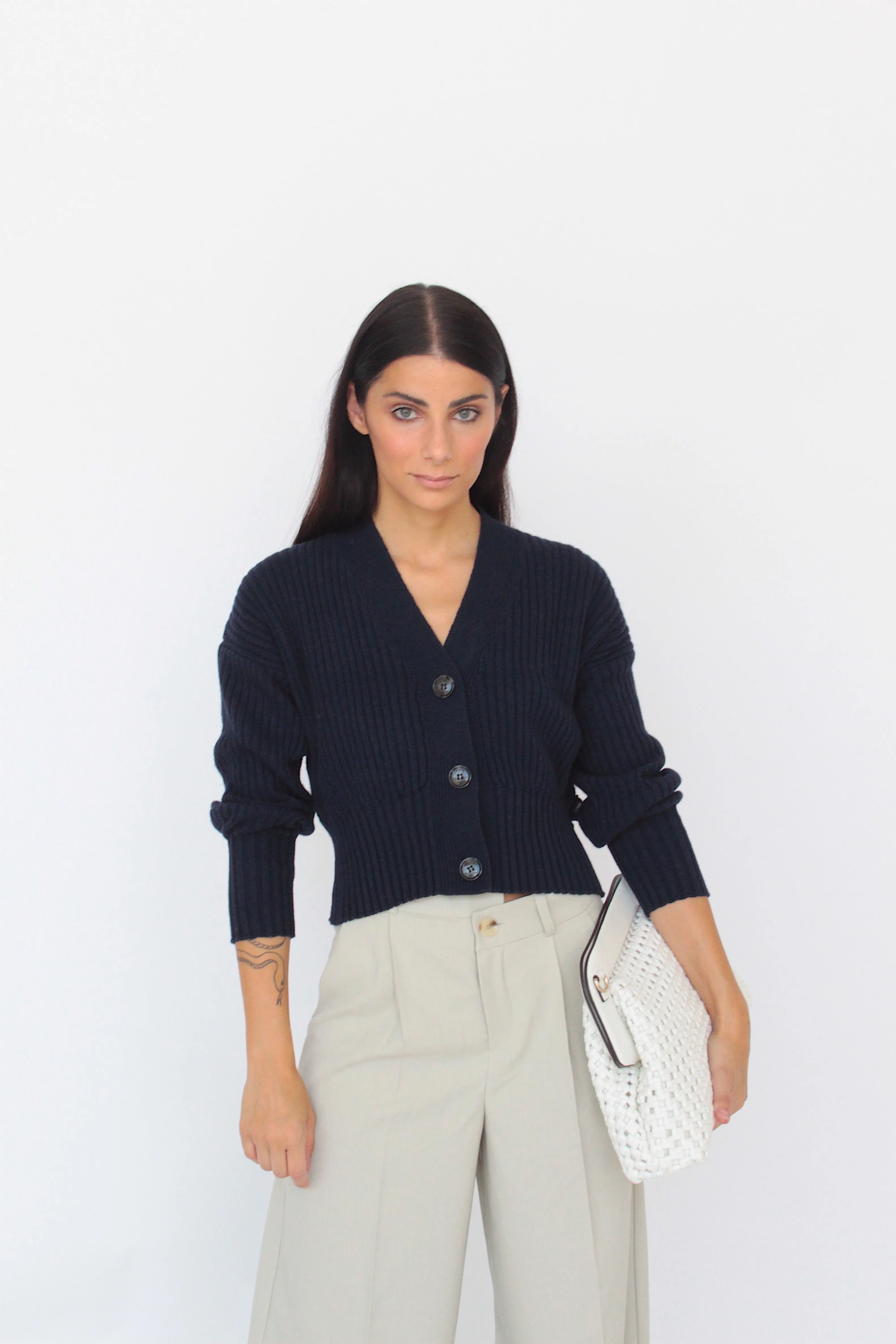 Anis Cashmere Blend Cardigan