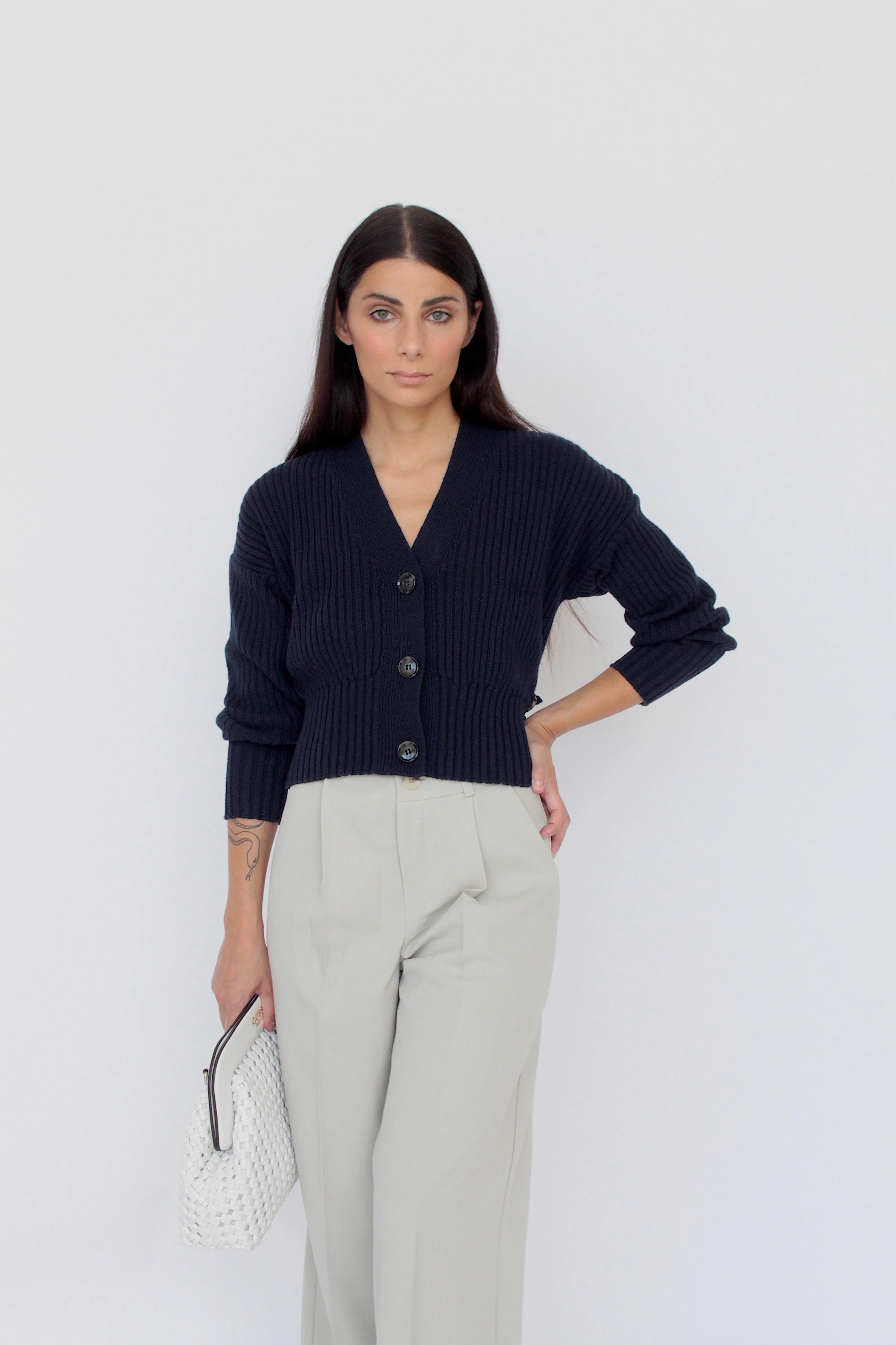 Anis Cashmere Blend Cardigan