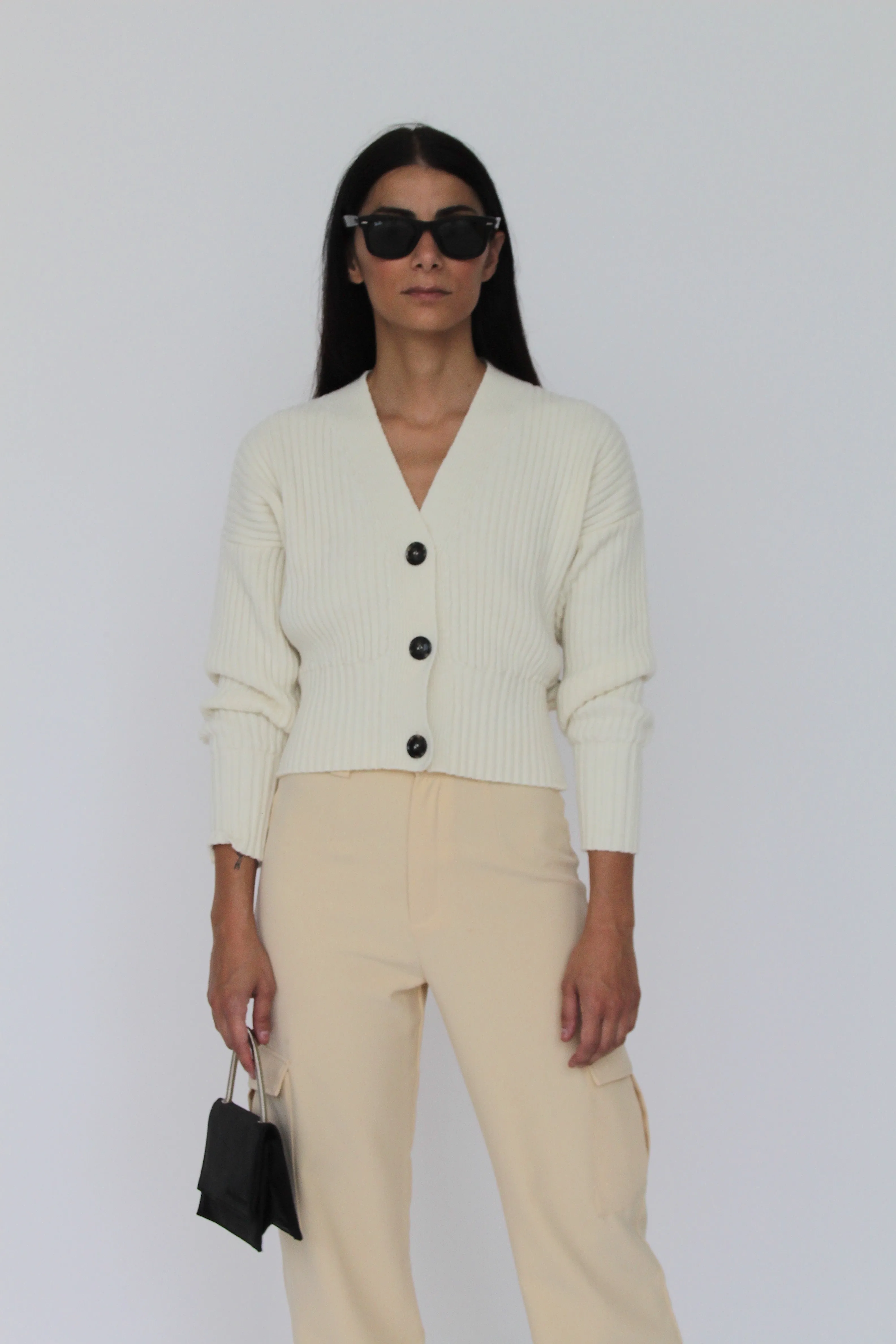 Anis Cashmere Blend Cardigan