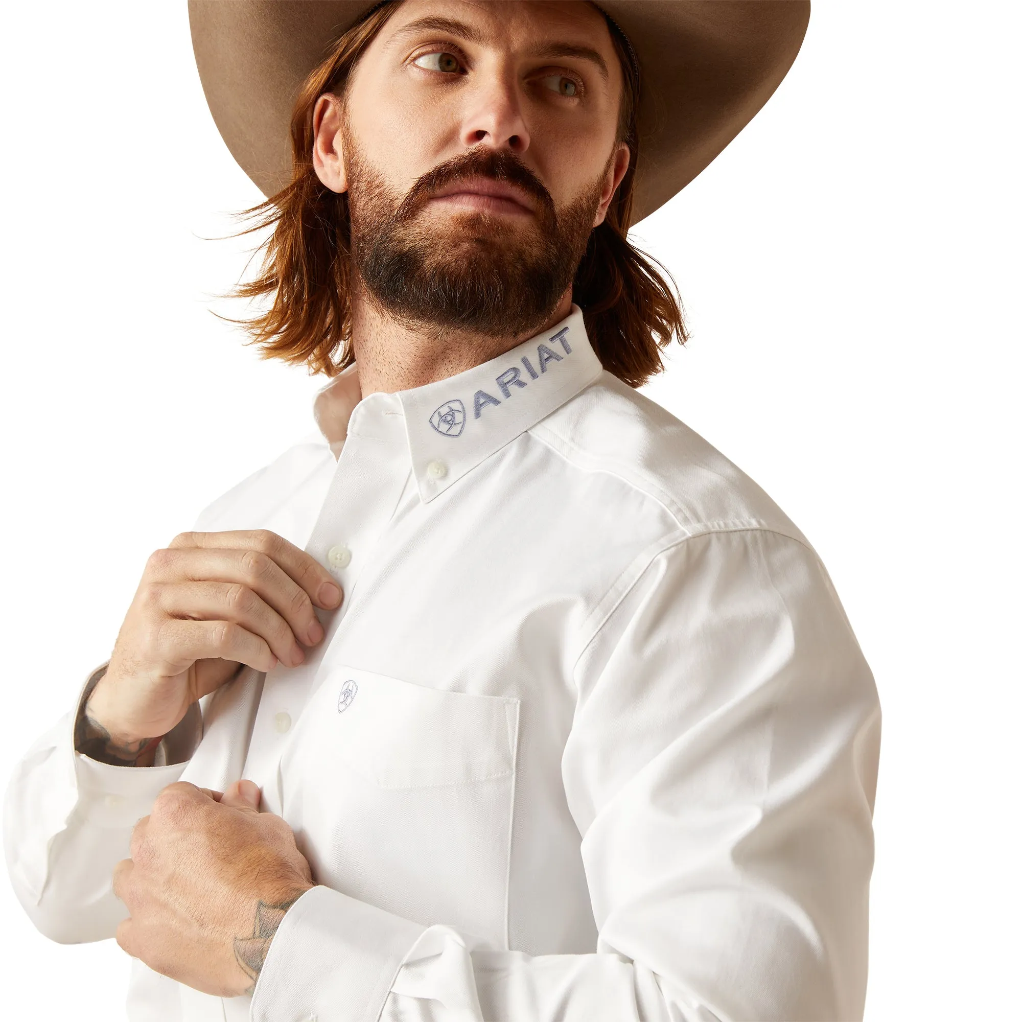 Ariat Men's Logo Twill Classic Fit Shirt