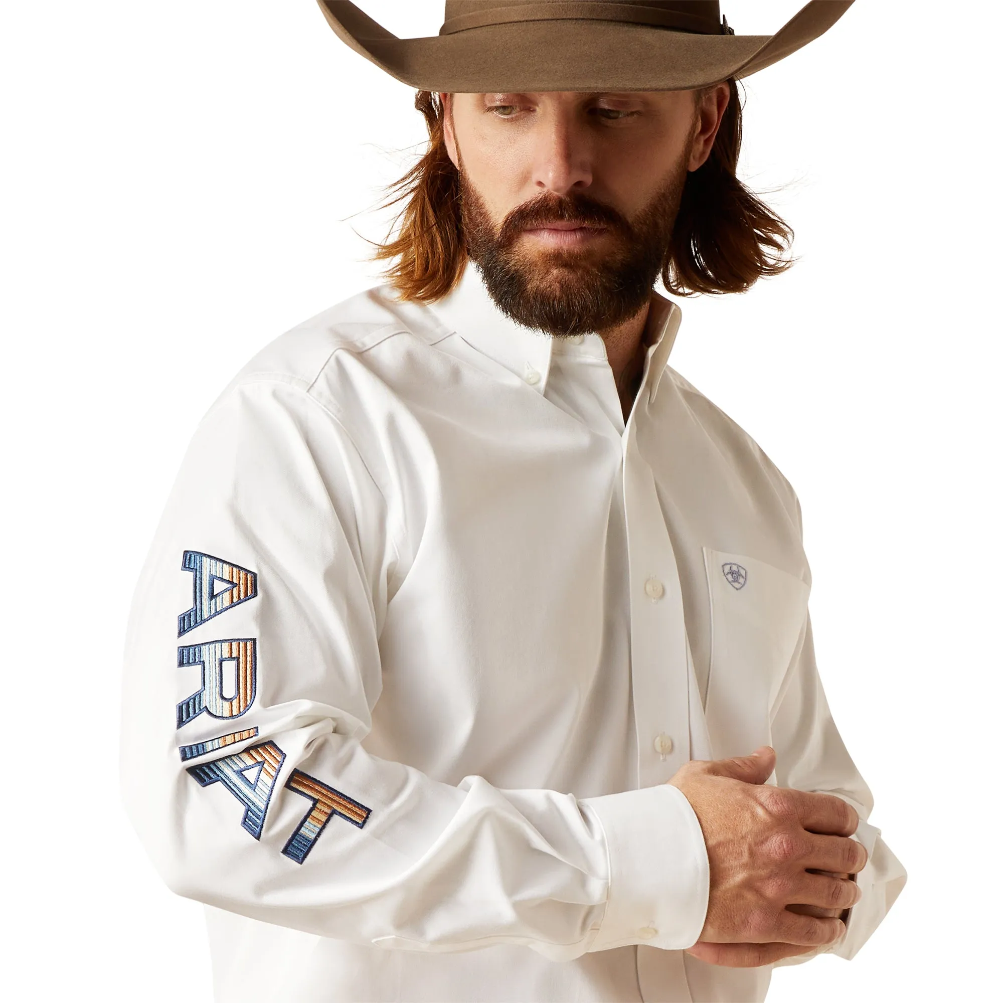 Ariat Men's Logo Twill Classic Fit Shirt