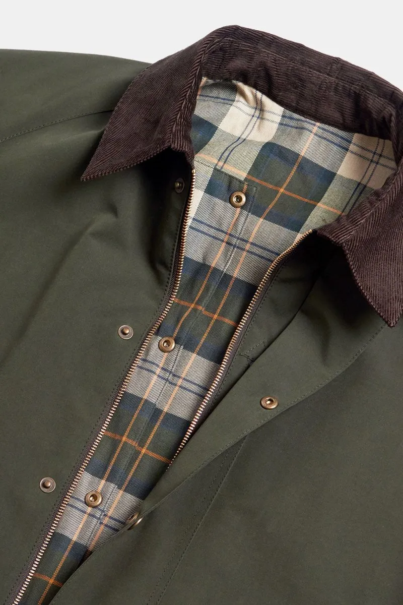 Barbour Oversized Reversible Transport Jacket (Sage)