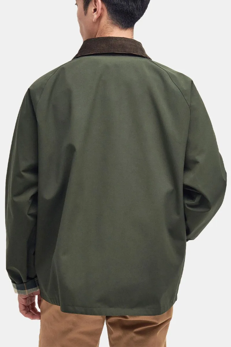 Barbour Oversized Reversible Transport Jacket (Sage)