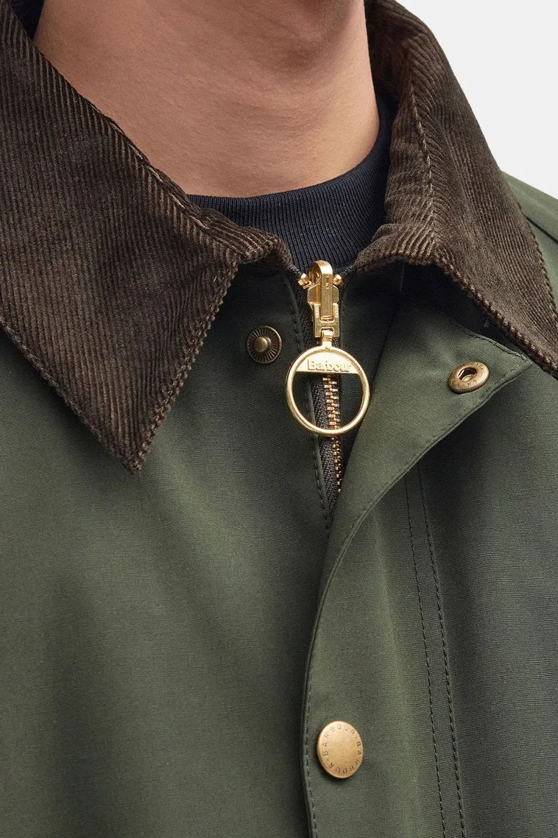 Barbour Oversized Reversible Transport Jacket (Sage)