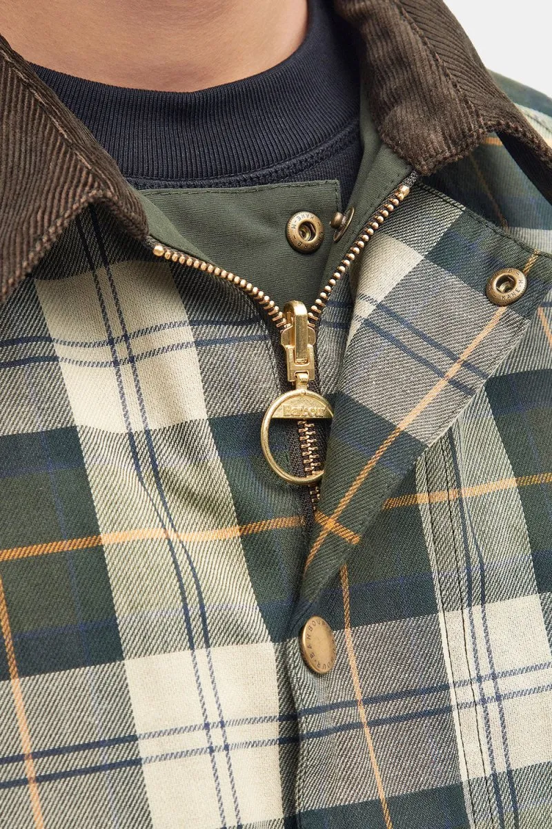 Barbour Oversized Reversible Transport Jacket (Sage)