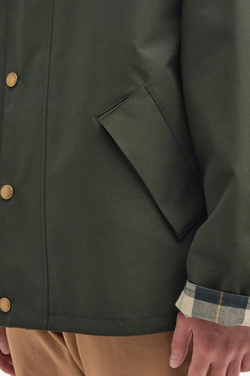 Barbour Oversized Reversible Transport Jacket (Sage)