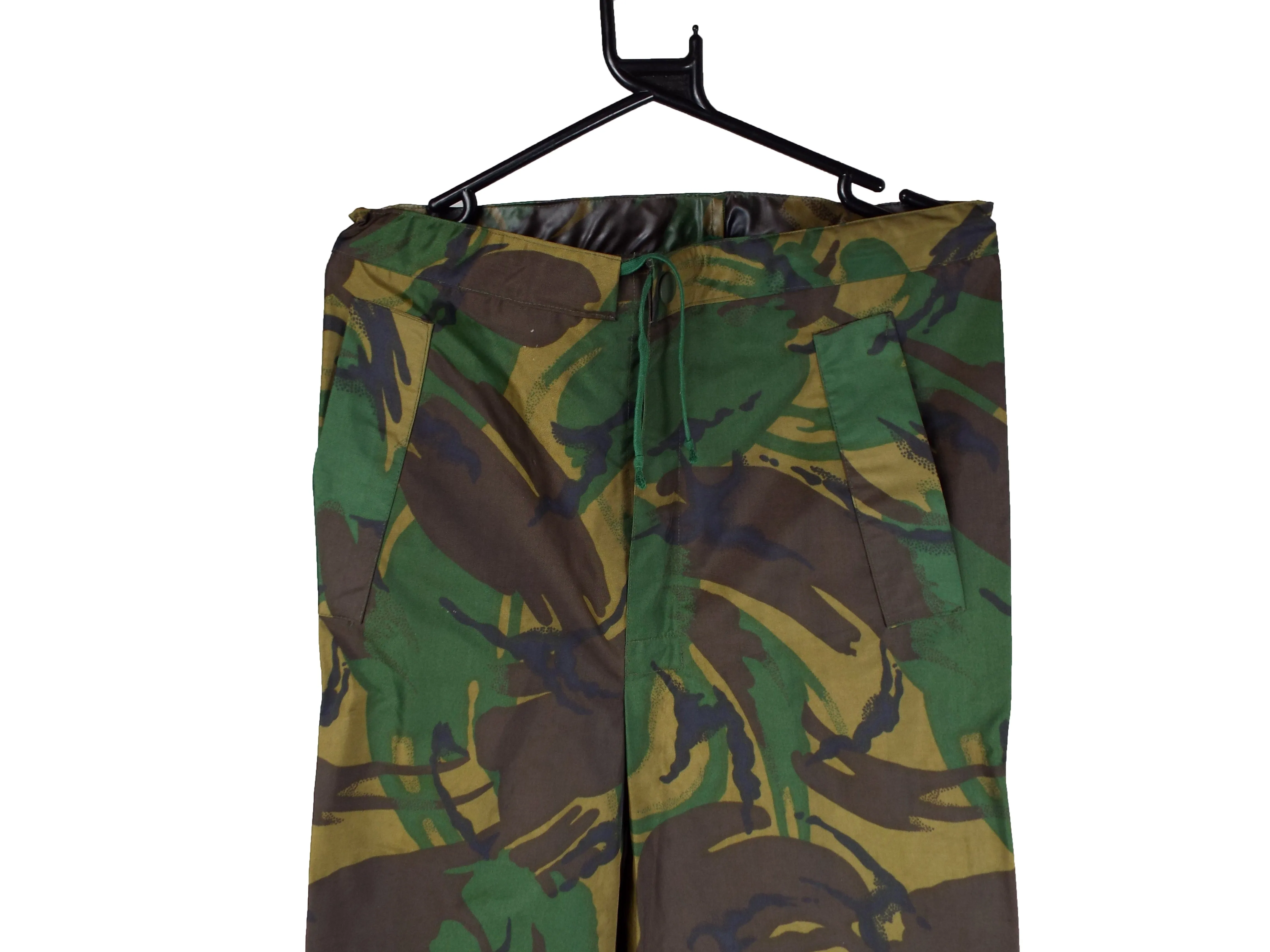 British Army - PVC Waterproof Trousers - Woodland DPM - RAR