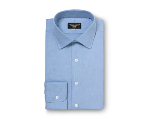 Brushed Cotton Shirt - Sky Blue