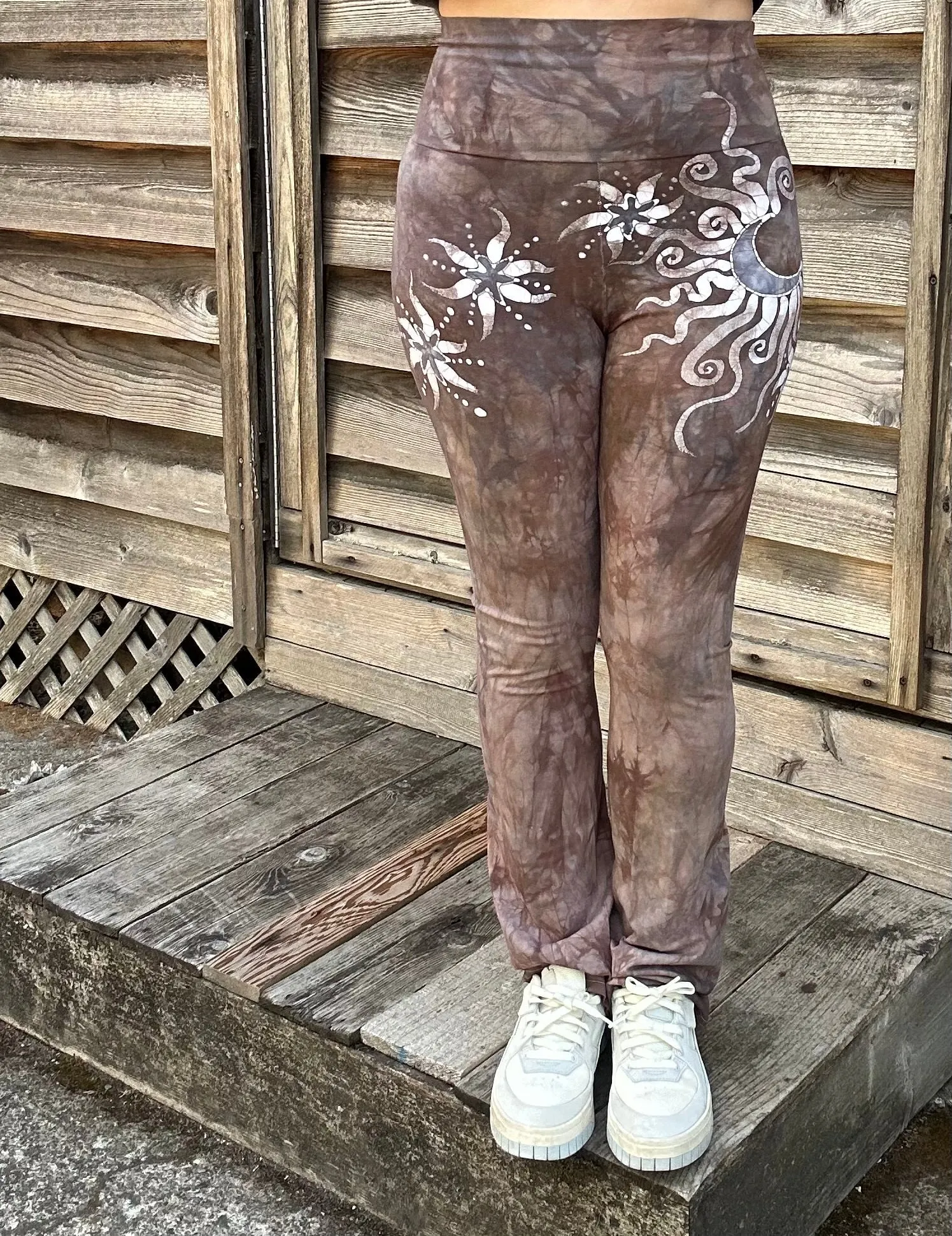 Cinnamon Moon Batik Yoga Pants