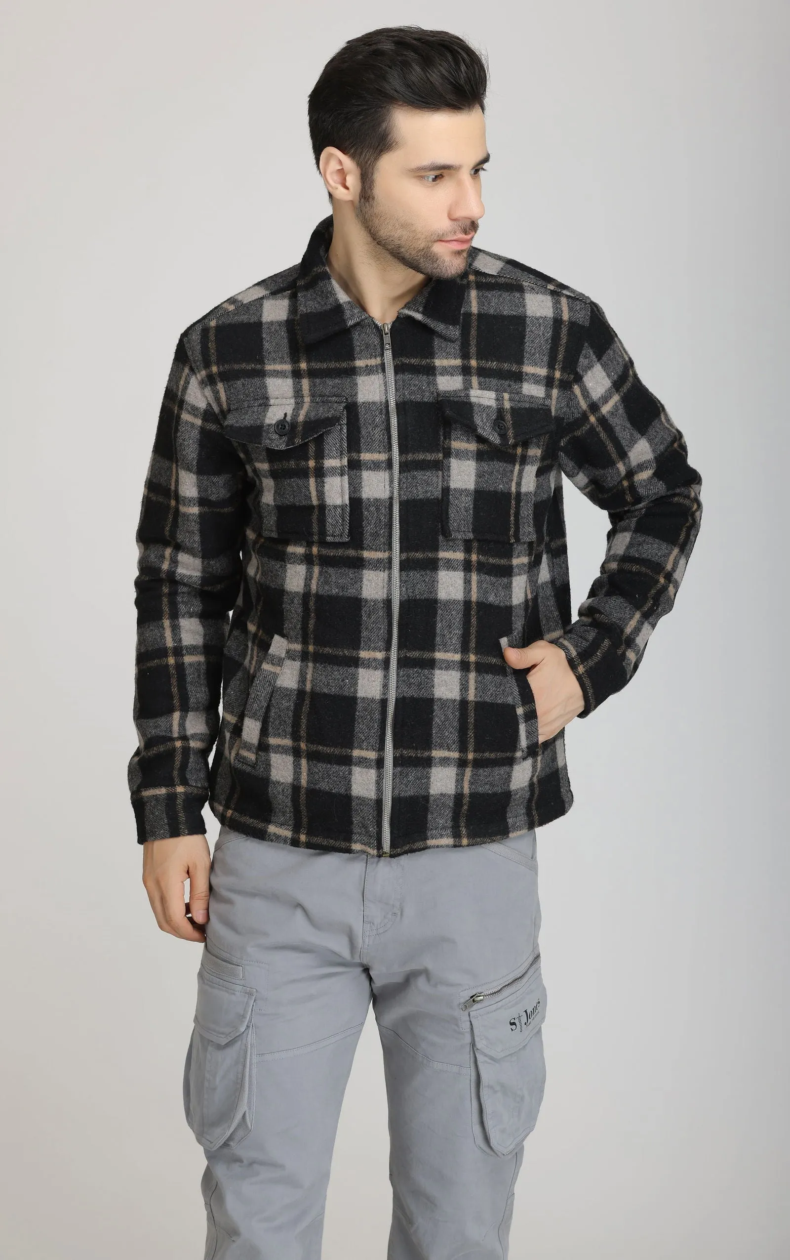 CLASSIC BLACK&WHITE SHACKET