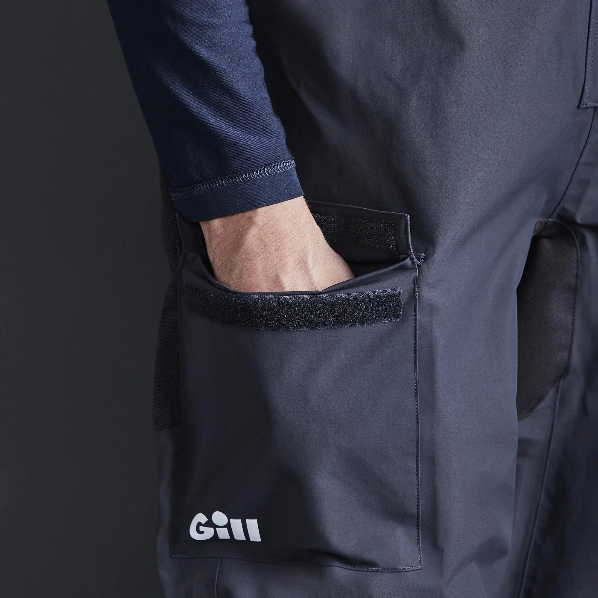 Gill Mens OS32T Coastal Trousers Graphite