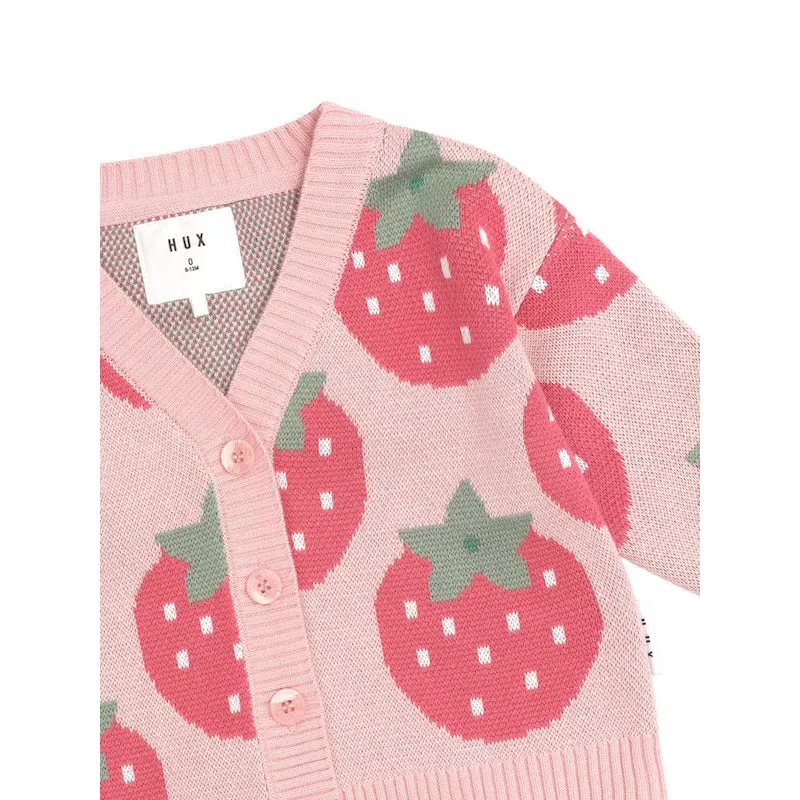 Huxbaby Berry Boxy Cardi