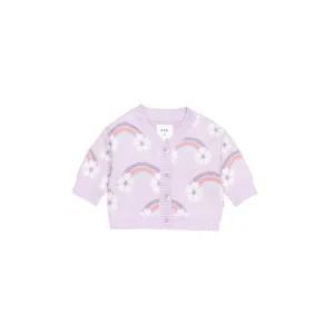 Huxbaby Flowerbow Boxy Cardi