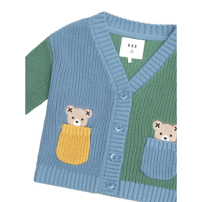 Huxbaby Hidden Hux Fisherman Rib Cardi