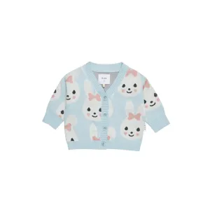 Huxbaby Sky Bunny Boxy Cardi