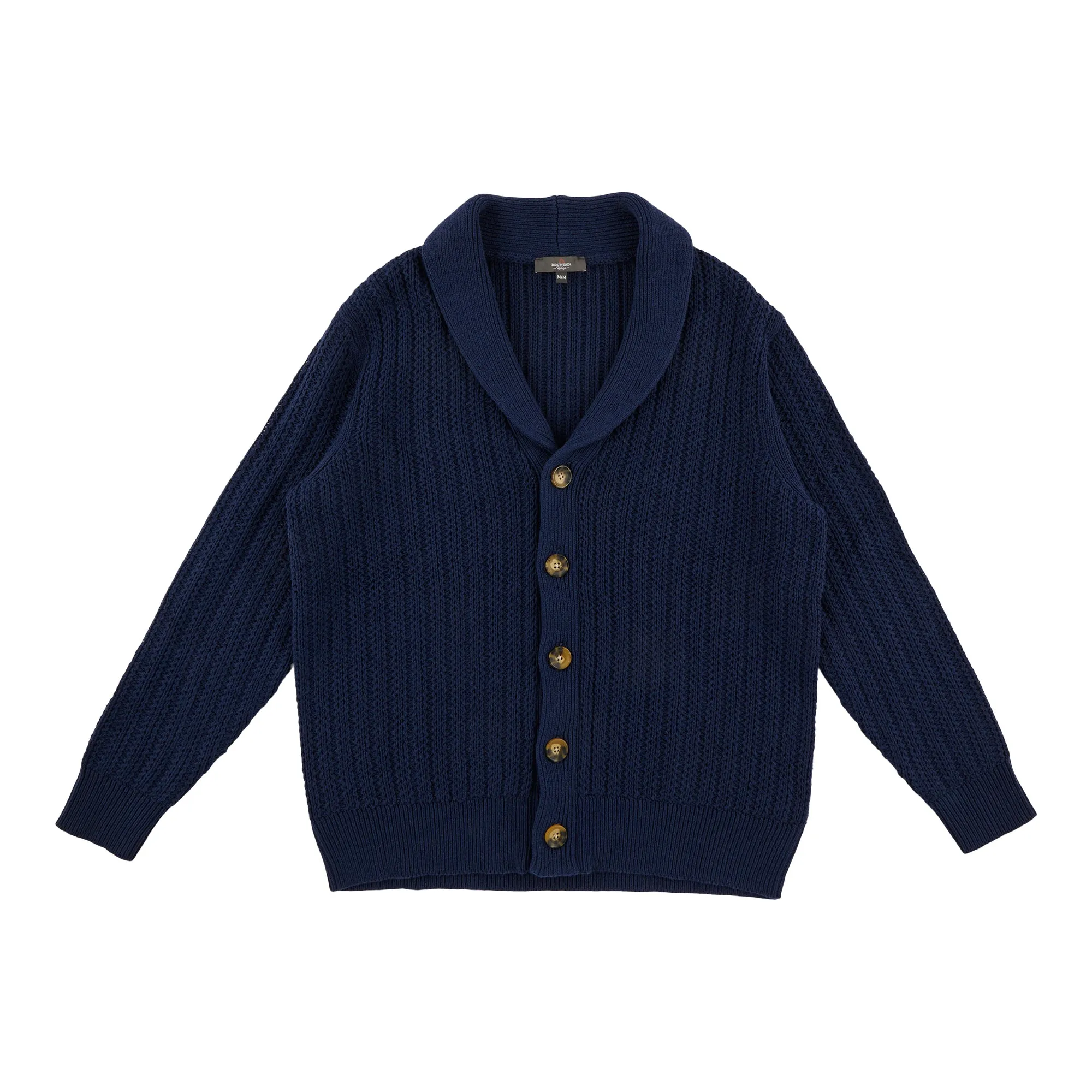 Mountain Ridge Men's Ribbed Boyfriend Cardigan