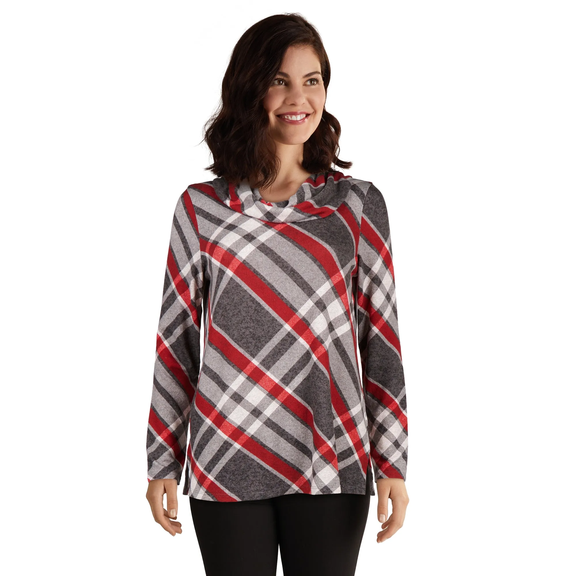 mySTYLE Women's Cowl Neck Sweater