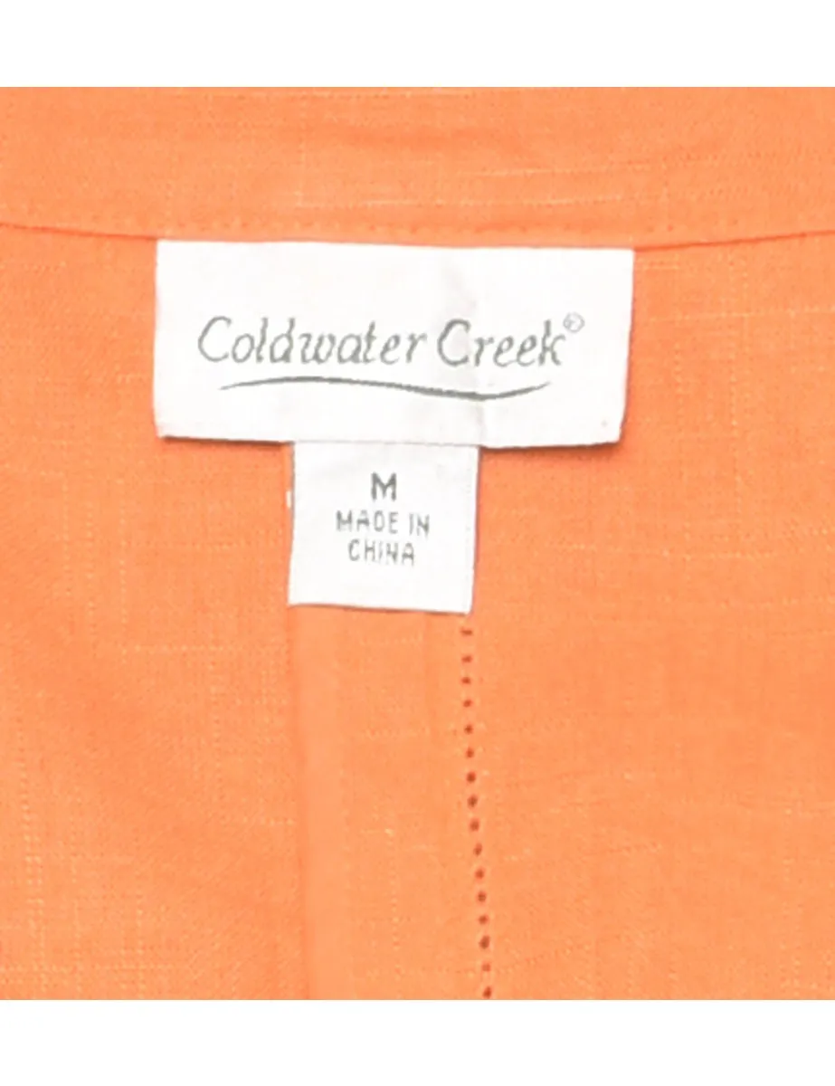 Orange Classic Blazer - M