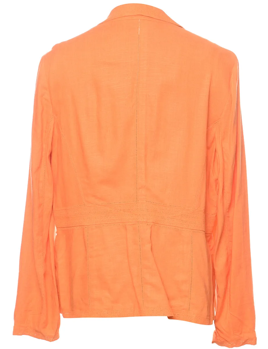 Orange Classic Blazer - M
