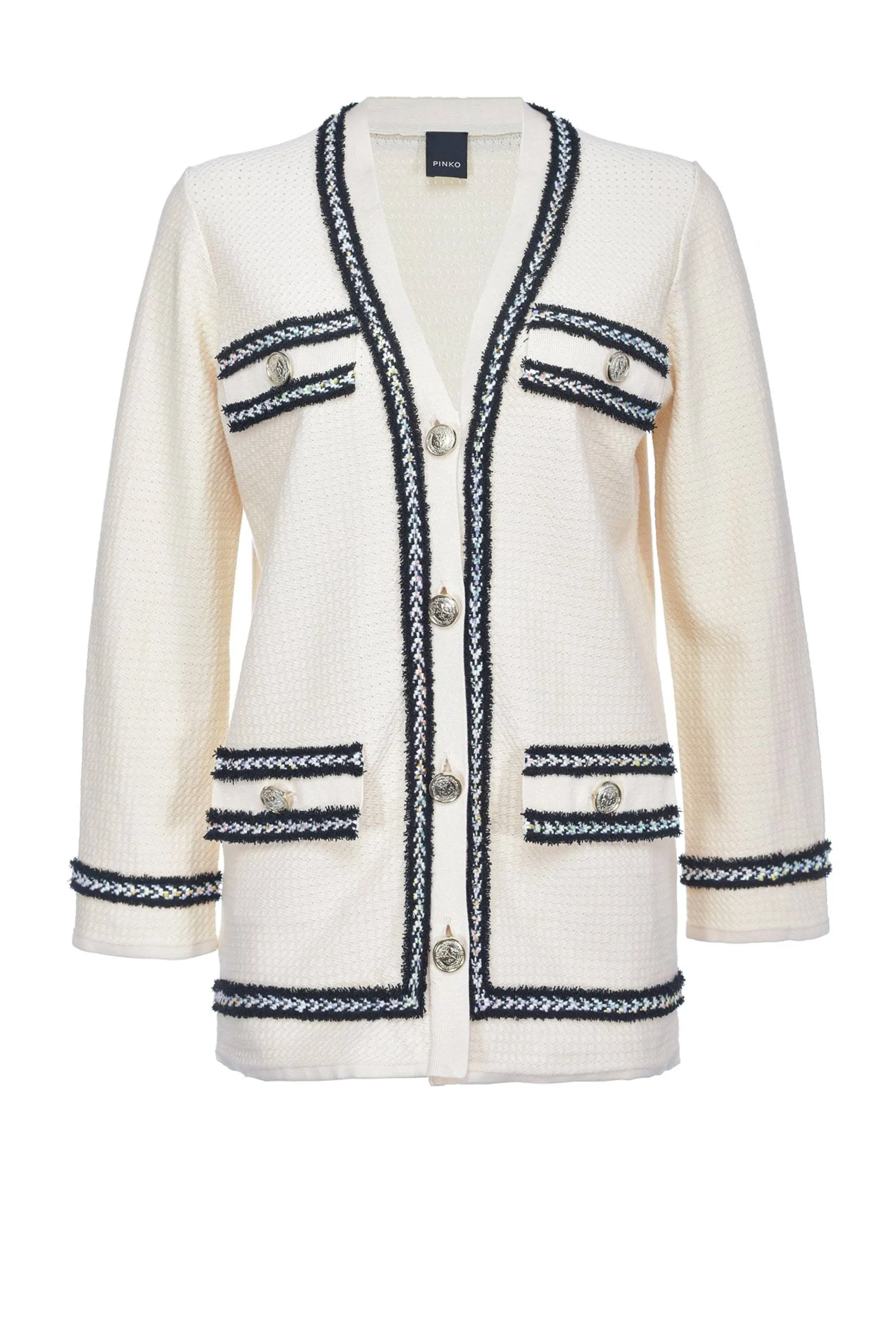 Pinko Footing Cardigan Parchment Beige