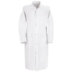 Red Kap Gripper Front Butcher Coat - Inside Top Pocket - 4004