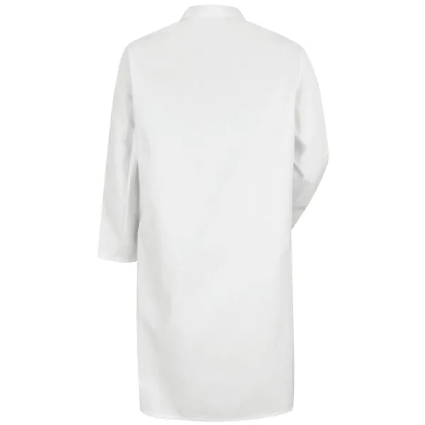 Red Kap Gripper Front Butcher Coat - Inside Top Pocket - 4004
