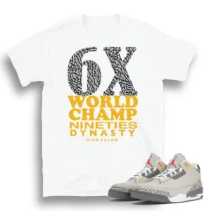 Retro 3 Cool Grey Shirts