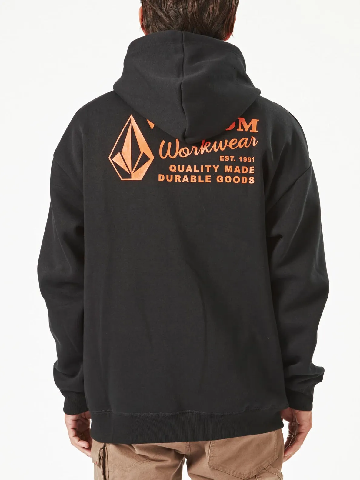 Volcom Workwear Pullover Hoodie - Black