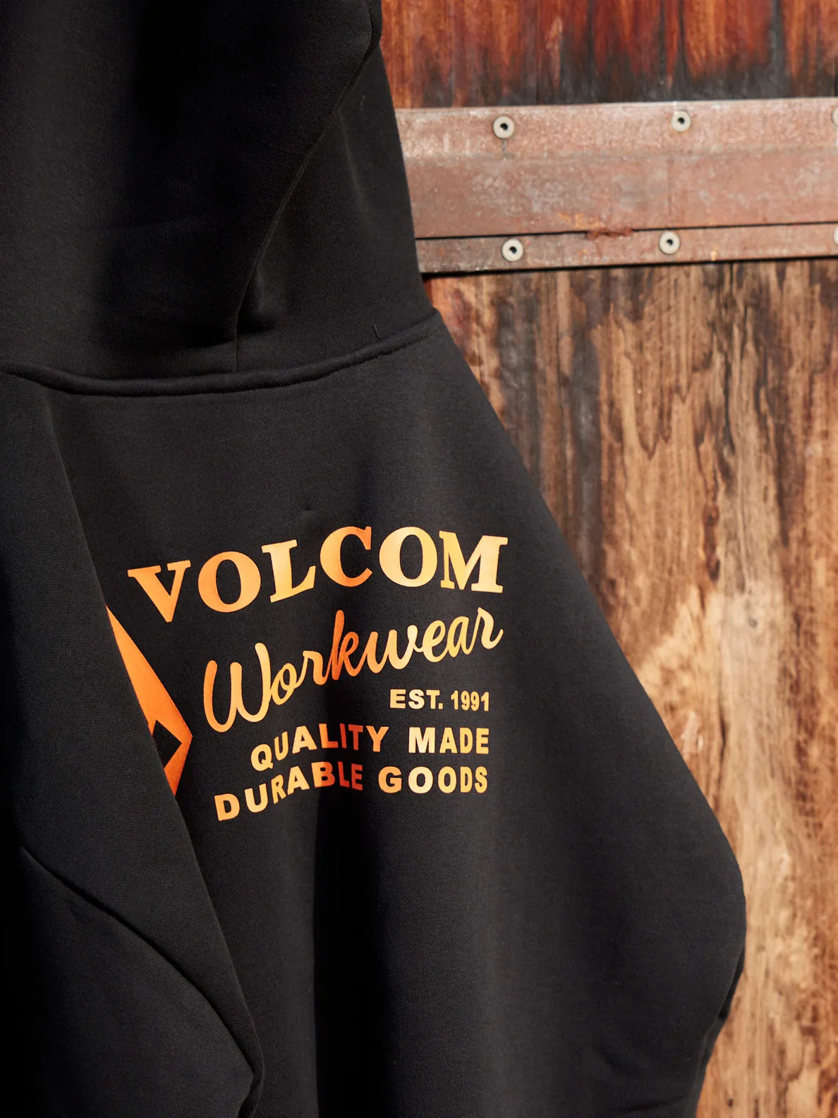 Volcom Workwear Pullover Hoodie - Black