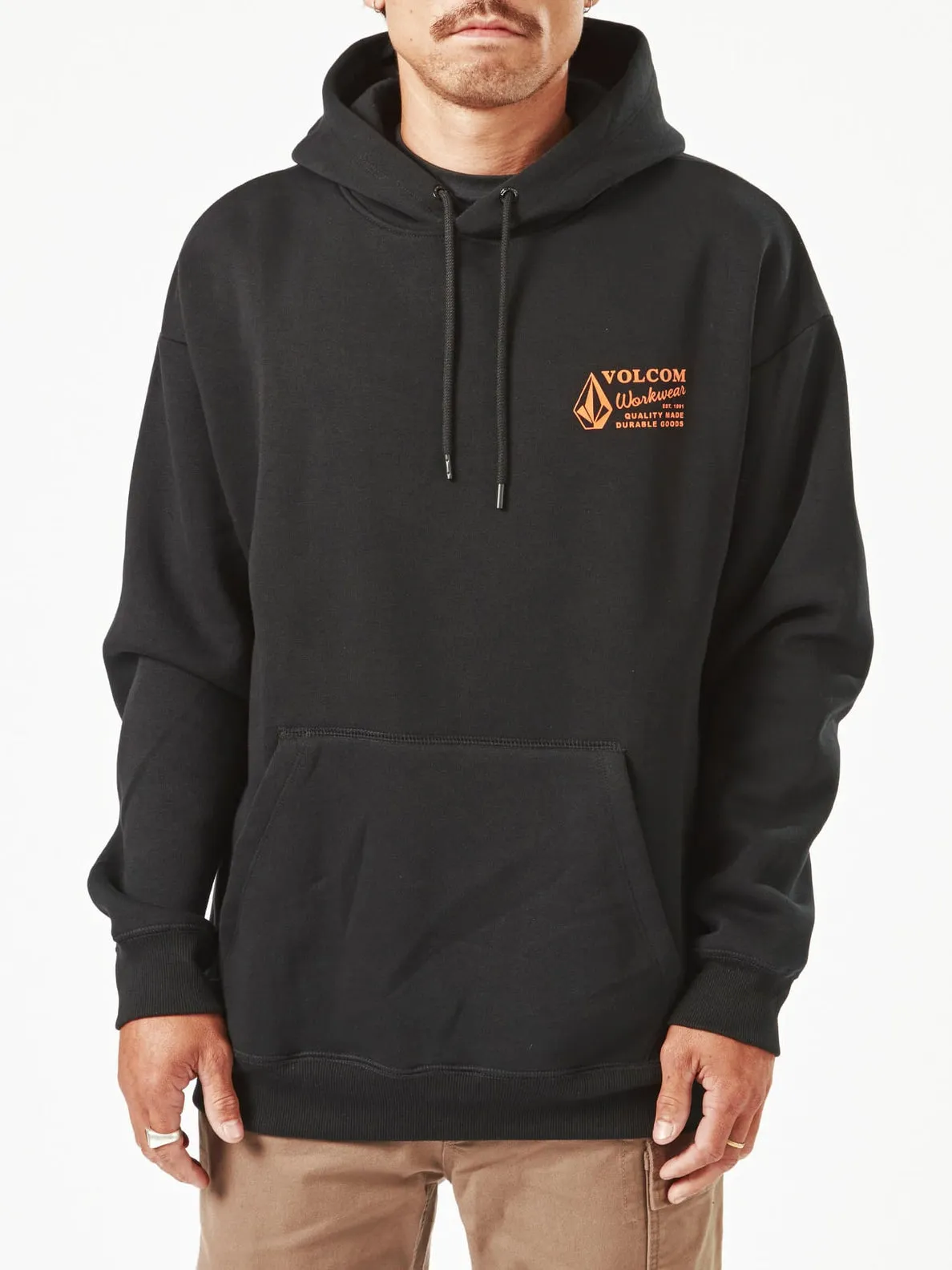 Volcom Workwear Pullover Hoodie - Black